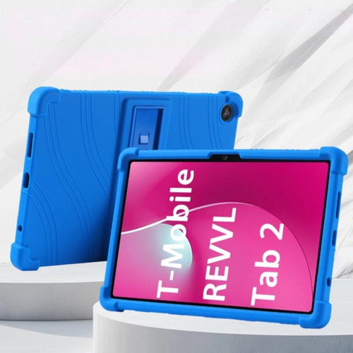 Soft TPU Tablet Case with Kickstand for 10.1 in Revvl Tab 2