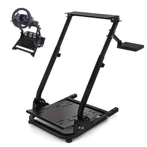 Height-Adjustable Steel Racing Wheel Stand, 22 to 30 in