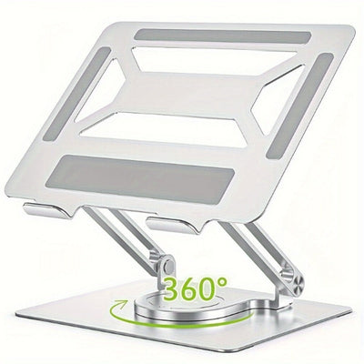 360° Swivel Foldable Adjustable Laptop Stand, up to 17 in