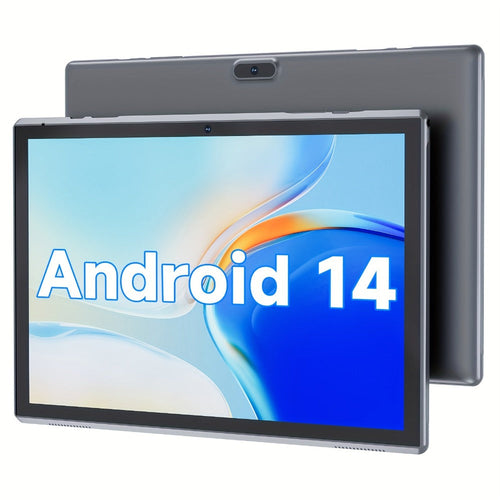 Tablette Android 14 de 10 po, 4 Go de RAM au total, 32 Go, Wi-Fi bibande