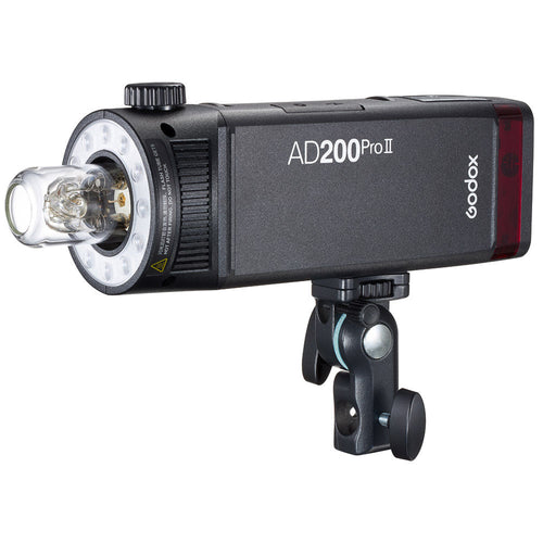 Godox AD200Pro II — Flash de poche 200 Ws TTL/HSS à têtes interchangeables