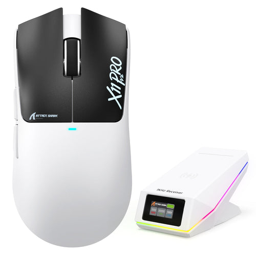ATTACK SHARK X11 PRO V2 — Wireless Gaming Mouse with Display Charging Dock
