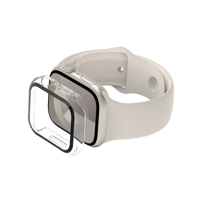 Belkin TemperedCurve 2-en-1 — verre et bumper pour Apple Watch