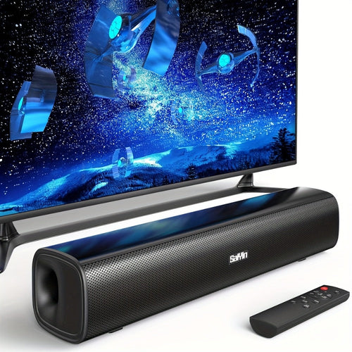 2.1 Channel Soundbar with Subwoofer for TV, PC and Gaming, Bluetooth, Optical, AUX