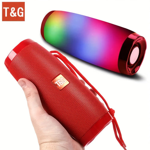 TG157 Portable Bluetooth Speaker, Bluetooth 5.0, Dual 10W Drivers, 1200mAh