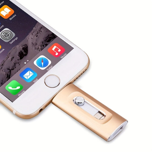4-in-1 USB 3.0 Multi-Connector Flash Drive, 128GB or 256GB