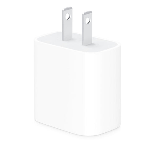 Apple 20W USB-C Power Adapter — Fast Charger for iPhone and iPad (White)
