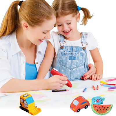 Kids Low-Temperature 3D Pen — Unicorn, with 9 m of PCL