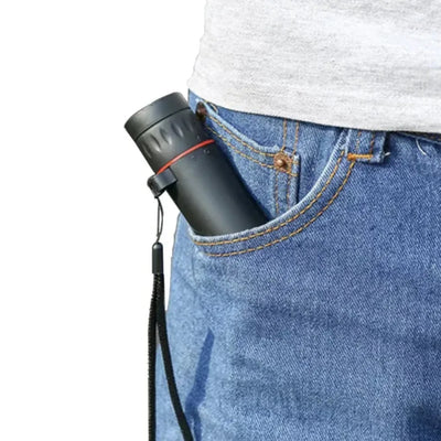 Monoculaire compact avec support pour téléphone — randonnée et ornithologie