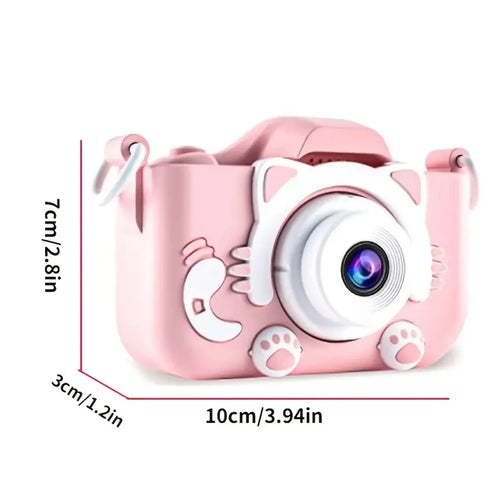 Kids Mini Digital Camera — 2" Screen with Silicone Case
