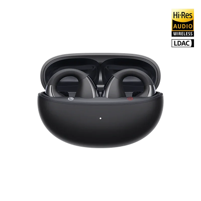 QCY Crossky C30S — LDAC Hi-Res Open-Ear Clip Earbuds, 40 h, Bluetooth 6.0