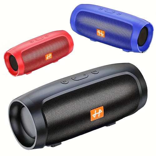 Portable Bluetooth Speaker with 1200mAh Battery and USB-C Charging