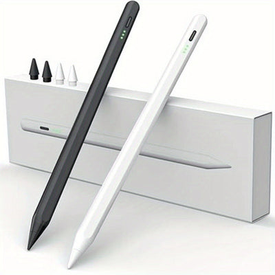 USB-C Rechargeable Active Stylus Pen with Top Power Button, Single or Two-Pack