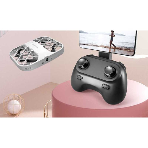 Mini drone de poche à cage intégrale — option caméra Wi-Fi