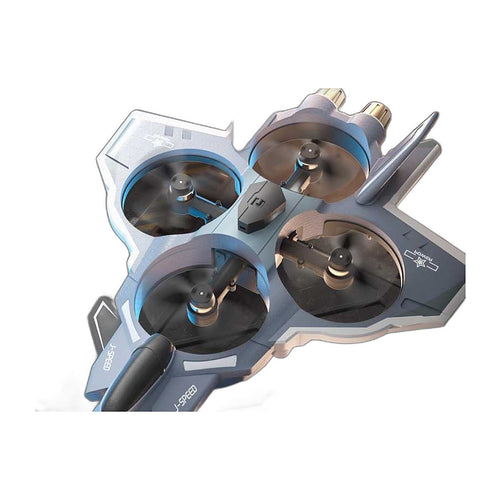Drone avion en mousse EVA sans balais — look avion de chasse
