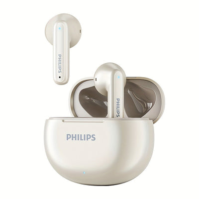 Écouteurs sans fil semi-ouverts Bluetooth 5.4, étui de recharge, micro antibruit, 20 h