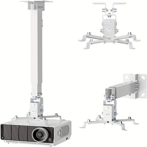 Ceiling Projector Mount, Adjustable Angle and Height, Extendable Arm