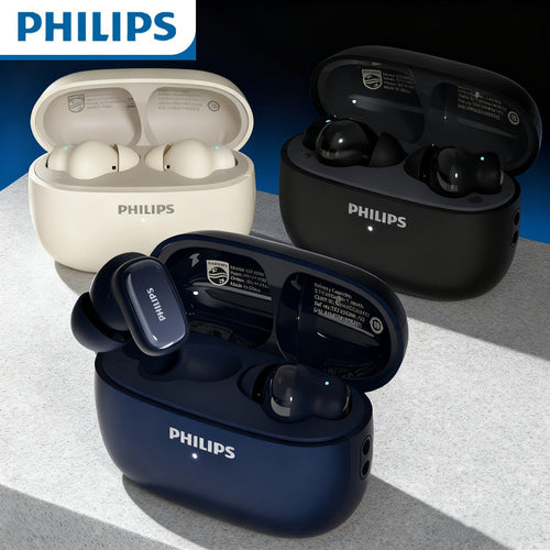 Écouteurs sans fil intra-auriculaires, réduction de bruit active et commandes tactiles