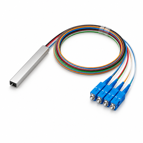SAIVXIAN Coupleur optique PLC SC/UPC — 1x4 ou 1x8, monomode