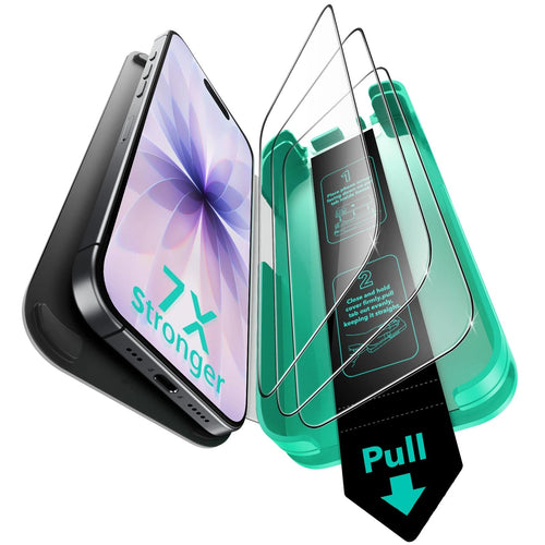 ESR Armorite — protecteur d'écran iPhone 17 avec cadre de pose (3 pk)