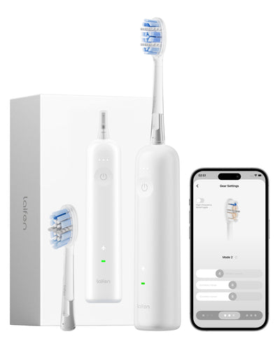 Laifen Wave Pro — Electric Toothbrush with 60° Oscillation & Pressure Sensor