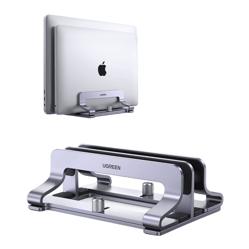UGREEN support vertical pour portable à 2 emplacements, largeur réglable