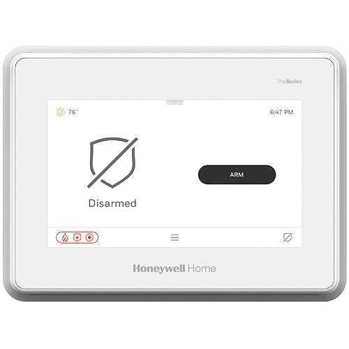 White Panel Honeywell Home PROA7CN ProSeries 7 Inch All-In-One