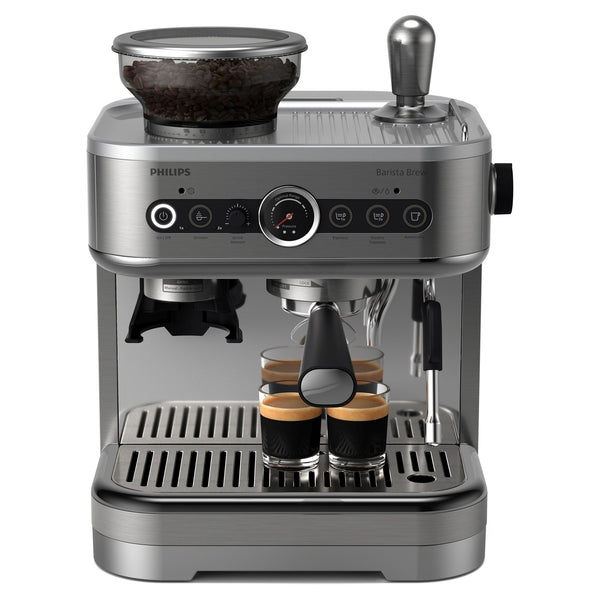 Philips 3200 Semi-Automatic Espresso Machine – Authentic Espresso and Creamy Foam at Home (Open Box)