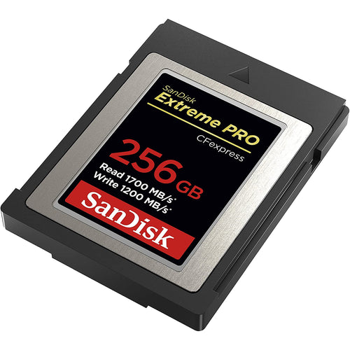 SanDisk Extreme PRO CFexpress Type B — Up to 1700 MB/s Card for 8K RAW Video