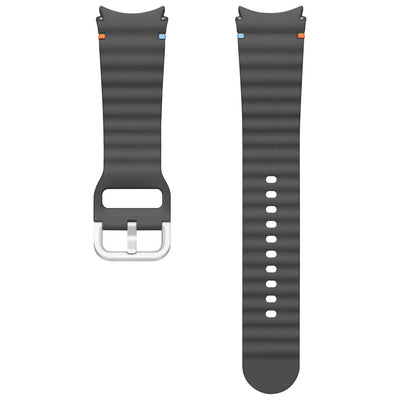 Samsung Sport Band 20 mm — bracelet sport pour Galaxy Watch (Gris foncé)