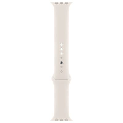 Apple Sport Band — bracelet sport pour Apple Watch (Lumière stellaire)