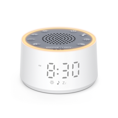 Dreamegg D1 Nova — machine à bruit blanc et réveil, veilleuse 10 couleurs