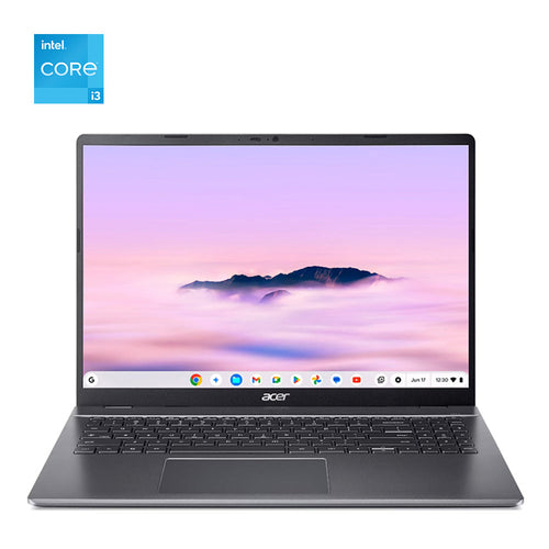 Acer Chromebook Plus 516 (CB516-1H) — 16" WUXGA, Intel Core i3, ChromeOS avec Google AI