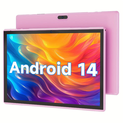 Tablette Android 14 de 10,1 po, 6 Go de RAM au total, 32 Go, Wi-Fi 6 et batterie 6000 mAh