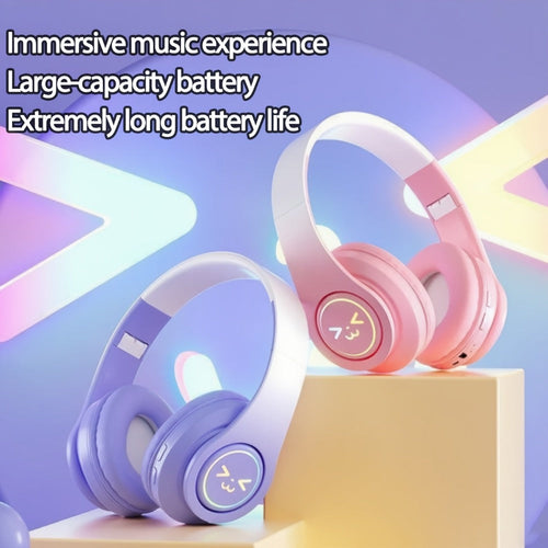 Noise-Cancelling Bluetooth 5.3 Over-Ear Wireless Headphones, Foldable