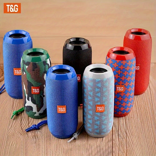 10W Portable Bluetooth Speaker, TWS, 1200mAh, FM, USB, microSD, USB-C