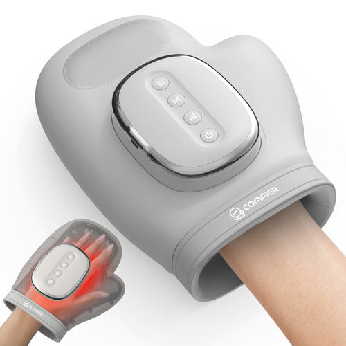 COMFIER — masseur pour les mains sans fil à compression et chaleur, grand format