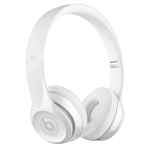 Beats Solo3 Wireless — Bluetooth On-Ear Headphones (White)