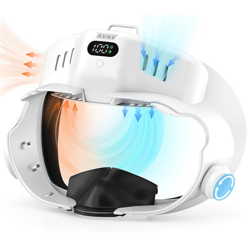 Ventilated Anti-Fog Face Interface with 3 Speeds, Compatible with Meta Quest 3