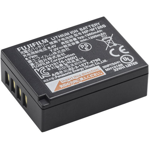 Fujifilm NP-W126S — Genuine 1260 mAh Battery