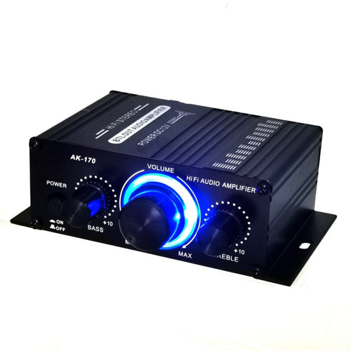 2-Channel Stereo Power Amplifier with RCA Input