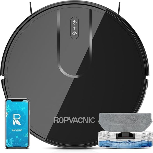 ROPVACNIC S1 – Intelligent and Autonomous Robot Vacuum Cleaner (Open Box)