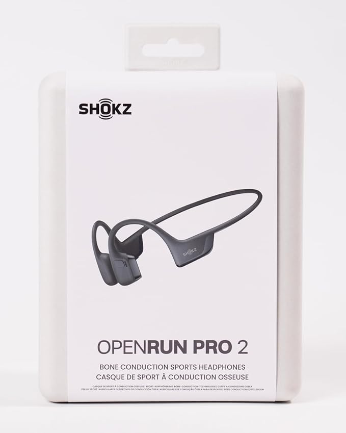 SHOKZ OpenRun Pro 2 – Bluetooth Bone Conduction Sports Helmet