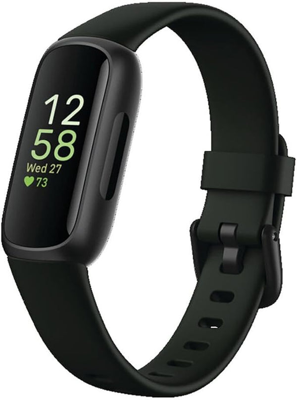 Google Fitbit Inspire 3 – Bracelet santé et fitness avec gestion du stress et suivi du sommeil (Noir)