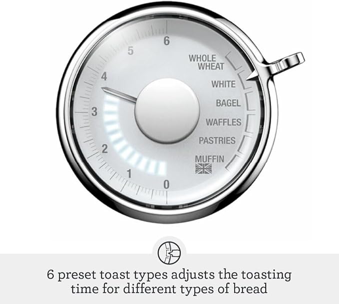 Breville Toast Select Luxe Toaster – Stainless Steel, 2 Slice, Smart &amp; Precise (Open Box)