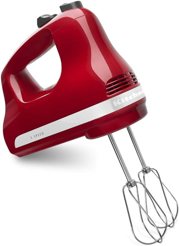KitchenAid KHM512ER Ultra Power – Batteur à Main 5 Vitesses – Rouge Empire