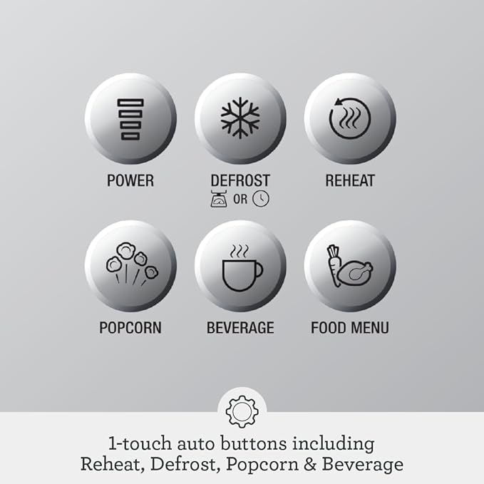 Breville Compact Wave Microwave Oven – Soft Close Door, Quiet and Intuitive (Open Box)