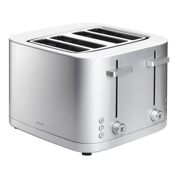 Zwilling Enfinigy Toaster – 4 Long Slices – Modern Design and High Precision (Open Box)