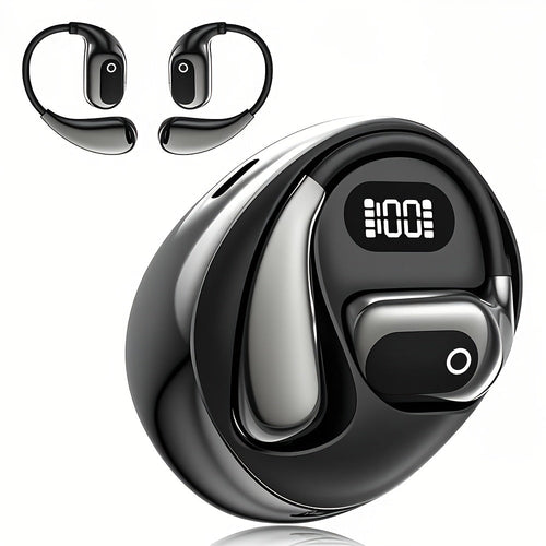 Écouteurs de traduction ouverts 156 langues, Bluetooth 5.1, boîtier à affichage, 9 styles