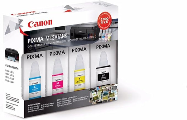 Canon 1595C004 - Kit de recharge pour Pixma Megatank Série G